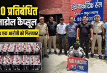 यमुनानगर पुलिस का नशा तस्करों पर शिकंजा, 520 नशीले कैप्सूल बरामद